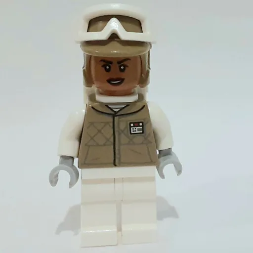 LEGO minifig Rebel Trooper in Hoth Uniform (fig-012156)