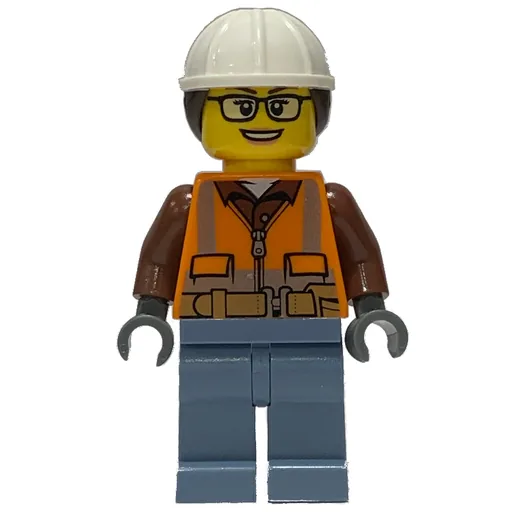 LEGO minifig Construction Worker (fig-012161)