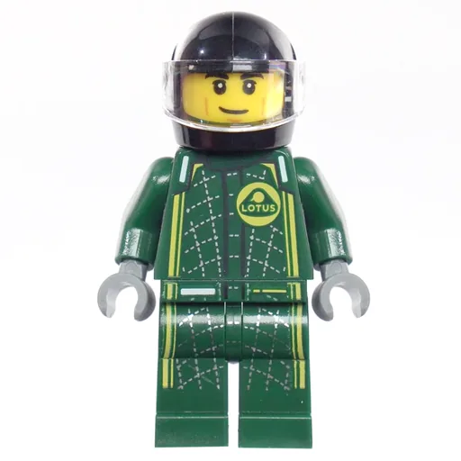 Race Driver (Dark Green Lotus Racing Suit, Black Helmet)