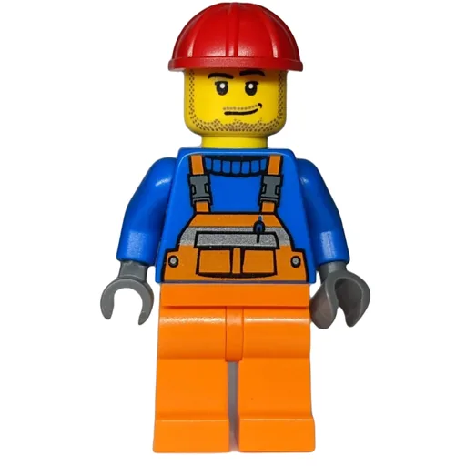LEGO minifig Worker (fig-012383)