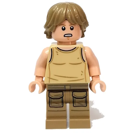 Luke Skywalker (Dagobah Outfit, Tan Tank Top)