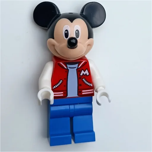 Mickey Mouse (Red Letterman Jacket)