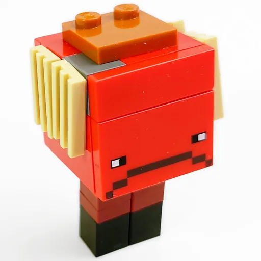 Strider (Black Jumper Plates, Red 1x3 Plate)