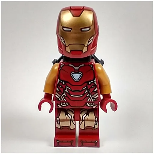 Iron Man Mark 85 Armor (Pearl Gold Arms, Trans-Light Blue Head)