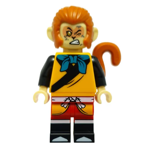Monkey King (Dark Turquoise Bow, Winking)