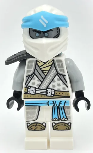 Zane (Crystalized Robes, Pearl Dark Gray Shoulder Guard)