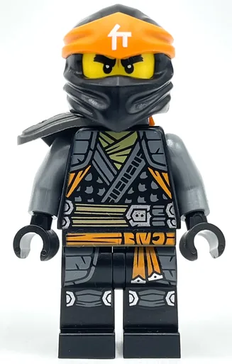 Cole (Crystalized Robes, Pearl Dark Gray Shoulder Guard)