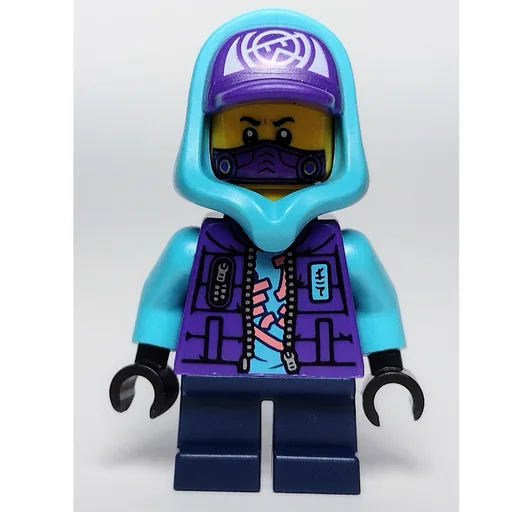 Lil' Nelson (Medium Azure Hood)