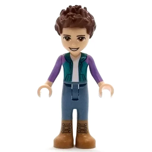 Ethan (Dark Turquoise Shirt, Sand Blue Pants, Reddish Brown Hair)