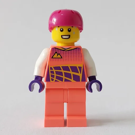 LEGO minifig Cyclist (fig-012813)