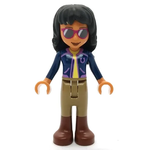 Savannah (Dark Blue Jacket, Dark Tan Pants, Black Hair)