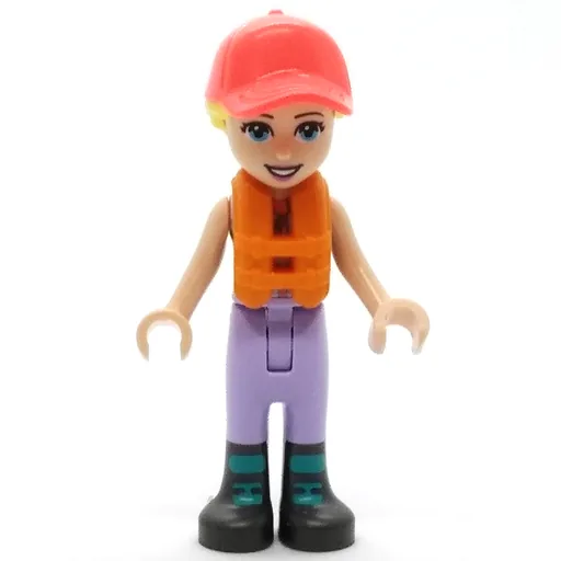 Stephanie (Wetsuit, Lifejacket, Coral Cap)