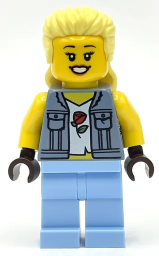 LEGO minifig Sand Blue Torso (fig-012847)