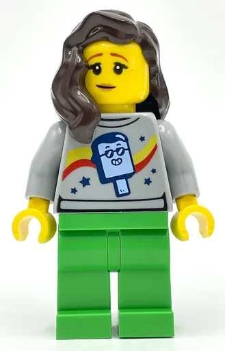 LEGO minifig Light Bluish Grey Torso (fig-012851)