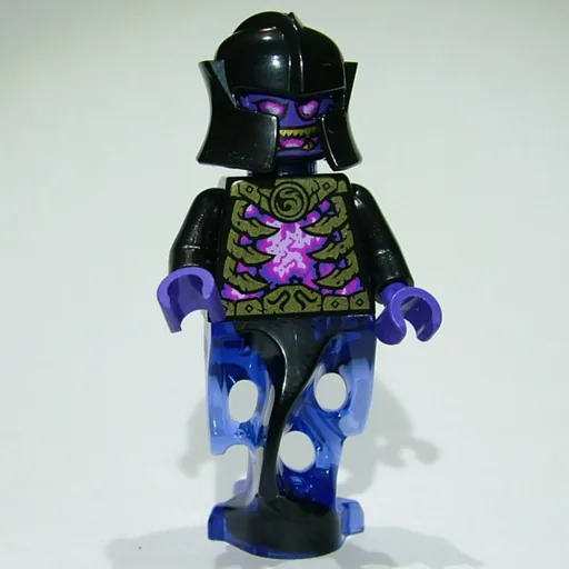 Overlord (Trans-Purple Head, Black Torso)