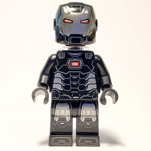 War Machine (Black Outfit with 2 Neck Brackets)