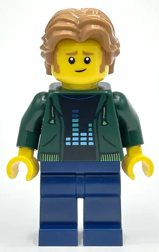 LEGO minifig Dark Green Torso (fig-012870)