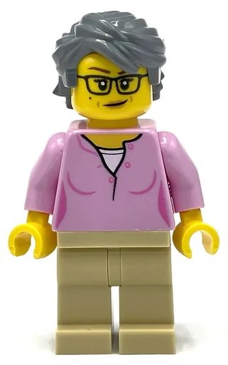LEGO minifig Bright Pink Torso (fig-012871)