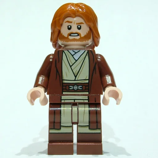 Obi-Wan Kenobi (Reddish Brown Robe, Long Hair)