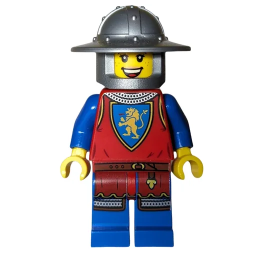 Knight (Woman, Wide Brim Helmet, Eyes Closed)