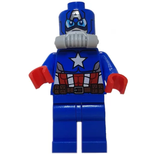 LEGO minifig Captain America in Scuba Suit with Printed Mask (fig-013024)