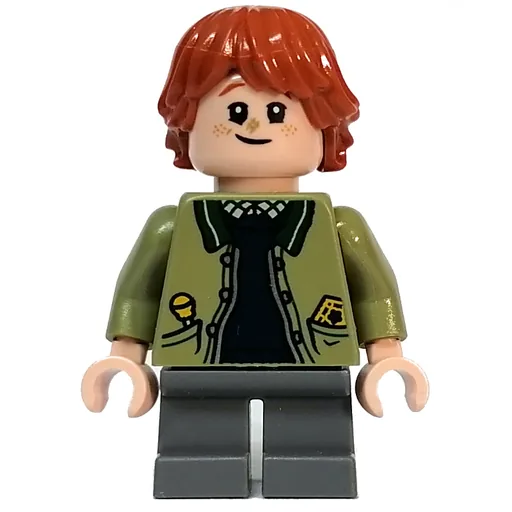 Ron Weasley (Olive Green Jacket, Dirt On Nose)