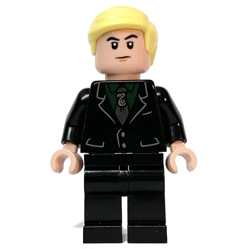 Draco Malfoy (Black Jacket, Dark Green Shirt, Black Legs)