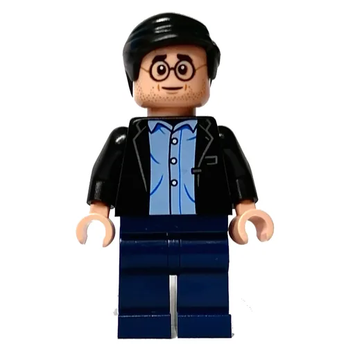 Harry Potter (Adult, Black Jacket, Dark Blue Legs)