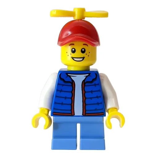 Billy McCloud (Blue Jacket, Red Cap with Propeller)