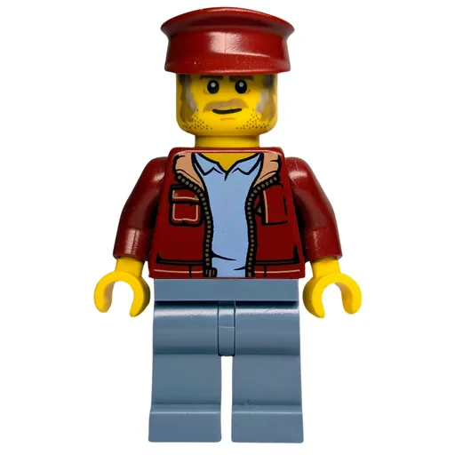 LEGO minifig Fishing Boat Captain (fig-013095)