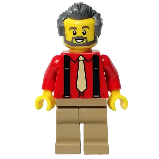 LEGO minifig Red Torso (fig-013152)