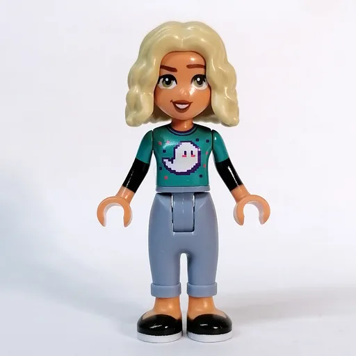 Nova (Dark Turquoise Top, Sand Blue Pants)