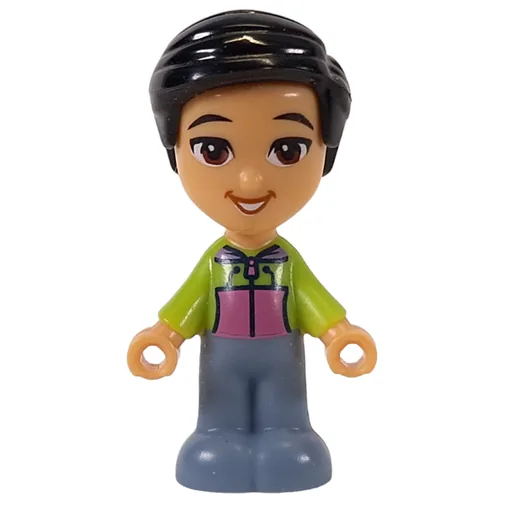 Peter (Lime Shirt, Sand Blue Pants)