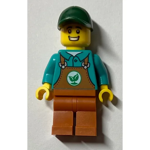 LEGO minifig Gardener (fig-013327)