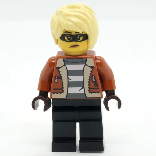 Criminal (Dark Orange Jacket, Black Legs, Bright Light Yellow Hair)