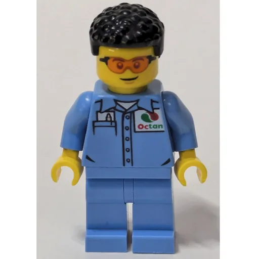 Mechanic (Medium Blue Overalls)