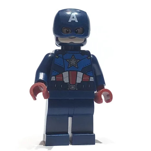 Captain America with Dark Blue Suit (Helmet)