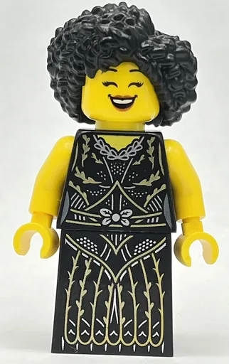 Jazz Singer (Black Torso, Black Dress, Black Hair)
