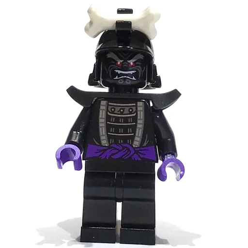 Lord Garmadon with Single Torso (Purple Sash Belt)