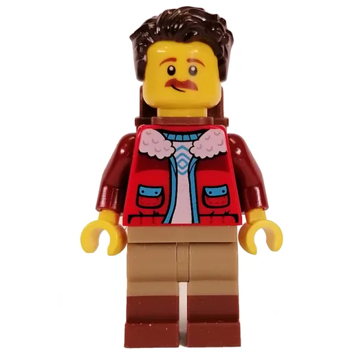 LEGO minifig Red Torso (fig-013501)