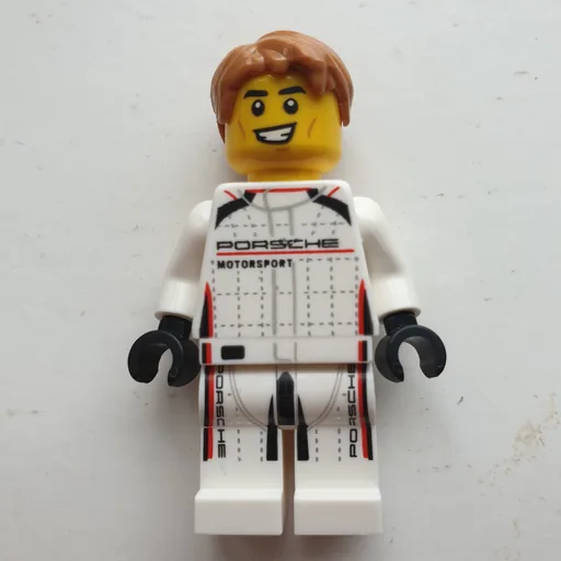 Race Driver (White Race Suit with 'Porsche')