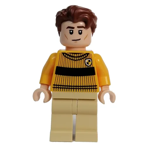 Cedric Diggory (Bright Light Orange Quidditch Outfit)
