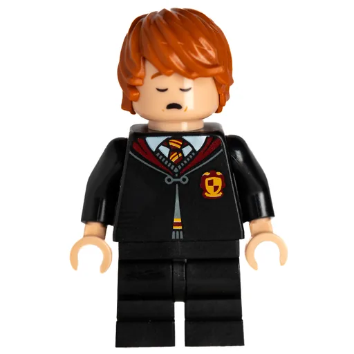 Ron Weasley (Gryffindor Robes, Sleeping)