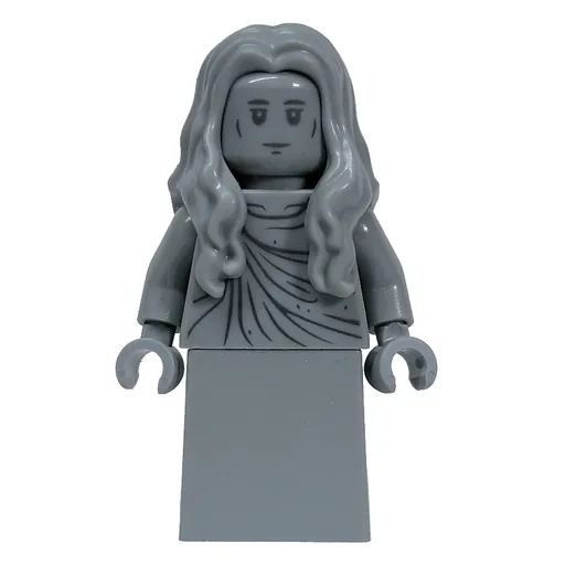 Statue (Dress/Robe, Wavy Hair)