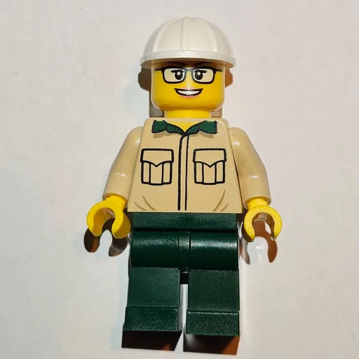 LEGO minifig Construction Engineer / Architect (fig-013623)