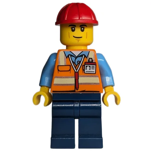 LEGO minifig Construction Worker (fig-013627)