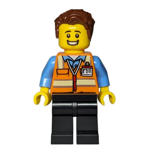 LEGO minifig Orange Torso (fig-013630)