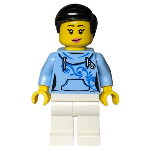 LEGO minifig Bright Light Blue Torso (fig-013639)