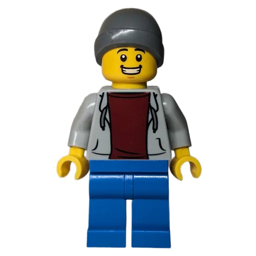 LEGO minifig Light Bluish Grey Torso (fig-013643)