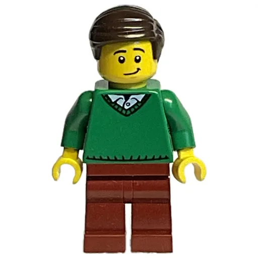 LEGO minifig Green Torso (fig-013646)